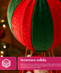 Weihnachtsdekoration für den Innenbereich – Heißluftballon mit Weihnachtsmann und festlichen Details