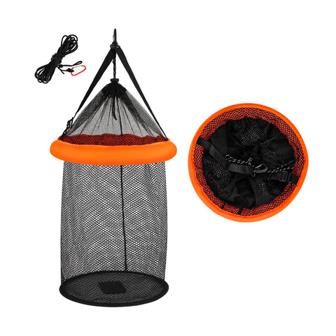 Tragbares 75 cm langes Angelnetz aus robustem PP mit Auslaufschutzsystem
