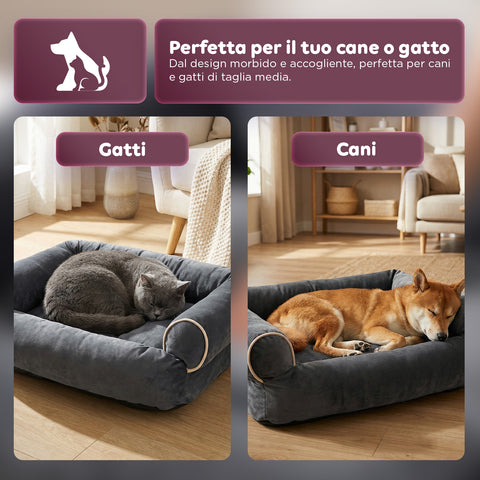 Weiches Sofabett für Hunde und Katzen, verschiedene Größen und Farben