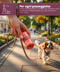 600 biologisch abbaubare Hundekotbeutel – Vorratspackung 500+100 gratis – 40 Rollen mit je 15 Beuteln – Maße 22x33cm, Stärke 0,01 mm