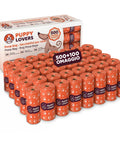600 biologisch abbaubare Hundekotbeutel – Vorratspackung 500+100 gratis – 40 Rollen mit je 15 Beuteln – Maße 22x33cm, Stärke 0,01 mm