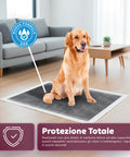 Hygienische Welpenunterlagen 60×90 cm mit Aktivkohle und Klebestreifen – Mehrgrößen-Set