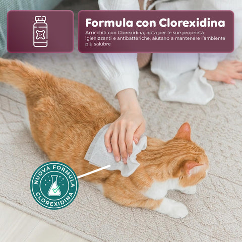Pets-Feuchttücher 40 / 480 Stück mit Aloe – Reinigungs- und Deodorierungstücher für den täglichen Gebrauch