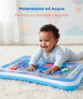 Sensorik-Wassermatte für Babys mit 6 schwimmenden PVC-Spielzeugen