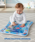 Sensorik-Wassermatte für Babys mit 6 schwimmenden PVC-Spielzeugen