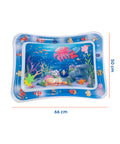 Sensorik-Wassermatte für Babys mit 6 schwimmenden PVC-Spielzeugen