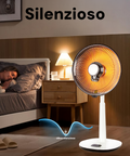 Parabolheizer mit Fernbedienung und Timer, 450/900 W, 36 cm