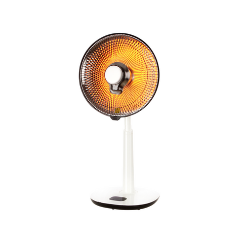 Parabolheizer mit Fernbedienung und Timer, 450/900 W, 36 cm