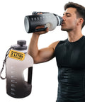 Motivierende 2-Liter-Wasserflasche – Mit Zeitskala für die tägliche Flüssigkeitszufuhr
