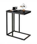 Beistelltisch 40x26x58 cm – Eisenrahmen mit MDF-Ablage