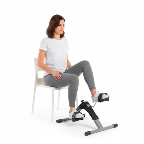 2-in-1-Pedaltrainer Mini-Heimtrainer für sitzendes Training und Rehabilitation