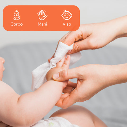 Baby-Feuchttücher 72 / 864 Stück – weich, wabenförmig, mit Hafer-Reis-Milchduft, Aloe oder Talkumcreme
