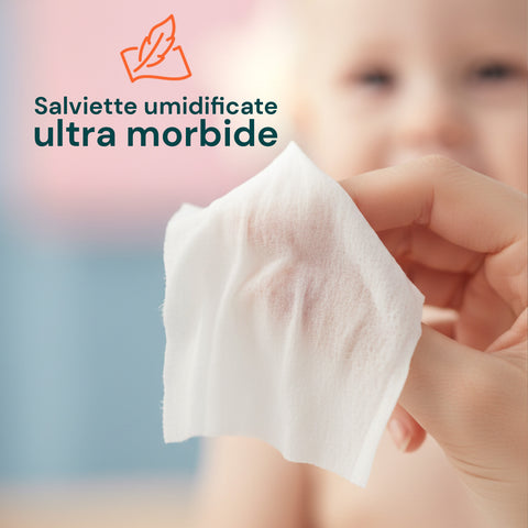 Baby-Feuchttücher 72 / 864 Stück – weich, wabenförmig, mit Hafer-Reis-Milchduft, Aloe oder Talkumcreme