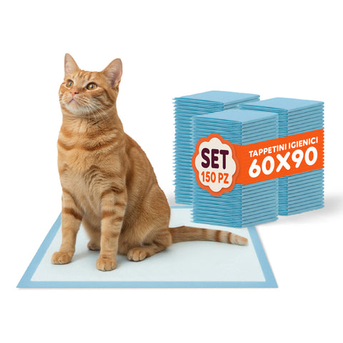 Hygienische Welpenunterlagen Essential 60×90 – Mehrformat-Set mit Klebestreifen