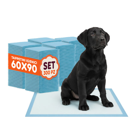 Hygienische Welpenunterlagen Essential 60×90 – Mehrformat-Set mit Klebestreifen
