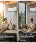 Monosplit-Inverter-Klimagerät mit R32-Gas und Wärmepumpe