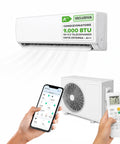 Monosplit-Inverter-Klimagerät 9000/12000/18000 BTU A++ R32