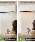 Monosplit-Inverter-Klimagerät 9000/12000/18000 BTU A++ R32-Gas WLAN