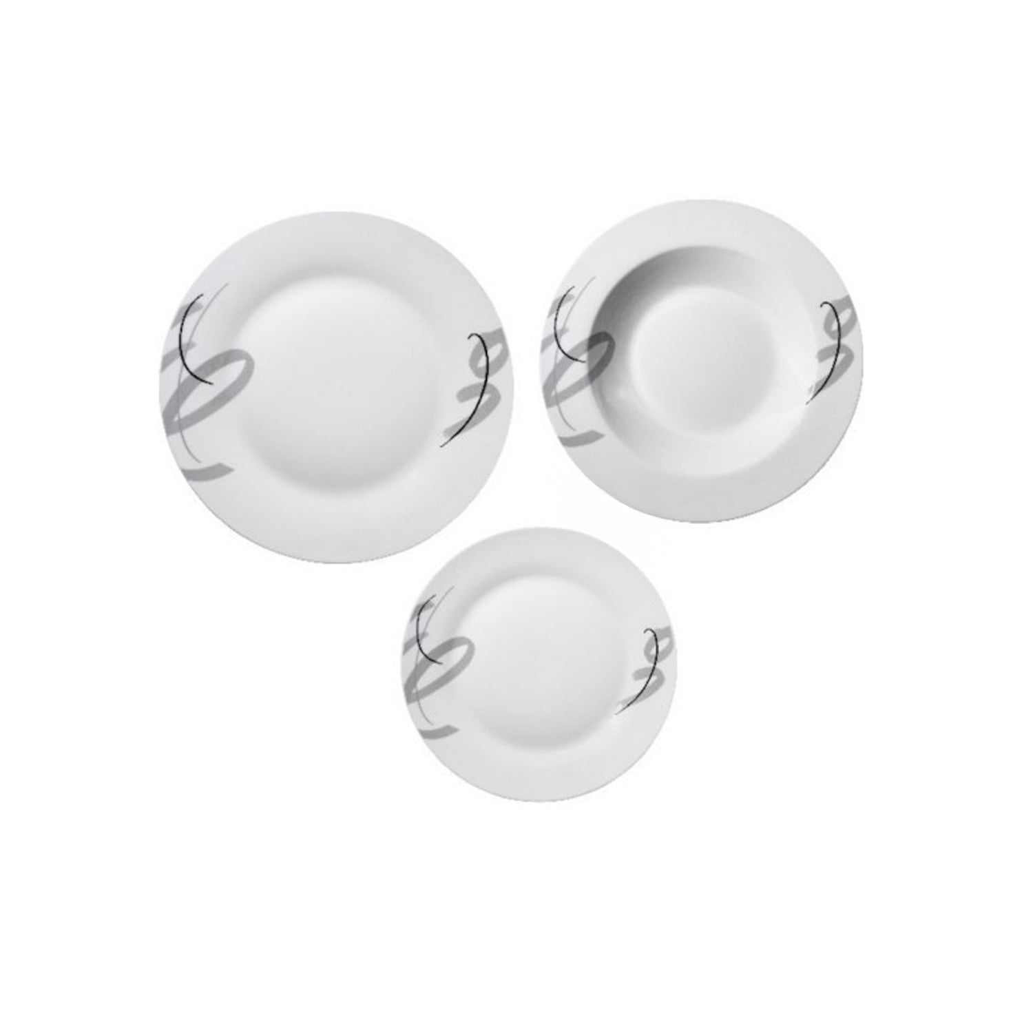 avilia Tafelservice 18-teilig rund mit Fiotto-Dekor aus Porzellan ean 8056897151860