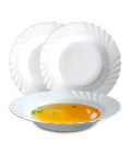19-teiliges Set Titan Opalglas-Teller