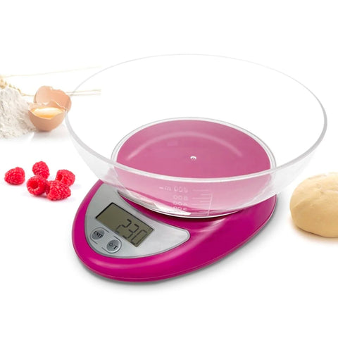 Digitale Küchenwaage mit 600-ml-Kunststoffschüssel