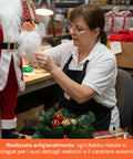 Weihnachtsdekoration Weihnachtsmann – klassischer Stil, perfekt für Eingangsbereich und Wohnzimmer