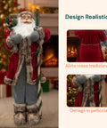 Weihnachtsdekoration Weihnachtsmann – klassischer Stil, perfekt für Eingangsbereich und Wohnzimmer