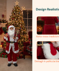 Weihnachtsdekoration Weihnachtsmann – klassischer Stil, perfekt für Eingangsbereich und Wohnzimmer