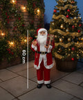 Weihnachtsdekoration Weihnachtsmann – klassischer Stil, perfekt für Eingangsbereich und Wohnzimmer