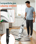 Netzkabel für Modell VK150 – kompatibles Ersatzteil, 7 m, grau, mit Stecker