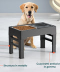Verstellbare Näpfe, perfekt für alle Hunde - von 8,7 bis 28,8 cm Höhe