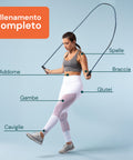 Fitness-Springseil mit ergonomischen Griffen und Tasche