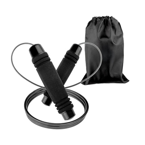 Fitness-Springseil mit ergonomischen Griffen und Tasche