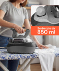 Dampfbügeleisen mit Boiler 2000 W – Edelstahlsohle und kontinuierlicher Dampf