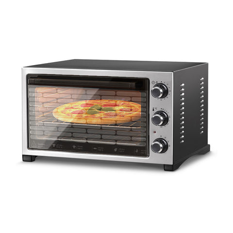 Elektrischer Mini-Backofen 32 l, 1420 W, mit regelbarem Thermostat bis 230 °C