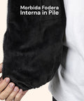 Schwarze Unisex-Thermoweste L-XXL – 3 Temperaturstufen und USB-Aufladung