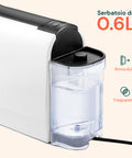 Kaffeemaschine mit abnehmbarem und transparentem 0,6-L-Tank, leicht zu befüllen und zu reinigen, für die praktische tägliche Nutzung zu Hause