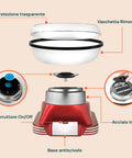 Zuckerwattemaschine 500 W für zu Hause - inklusive Dosierlöffel