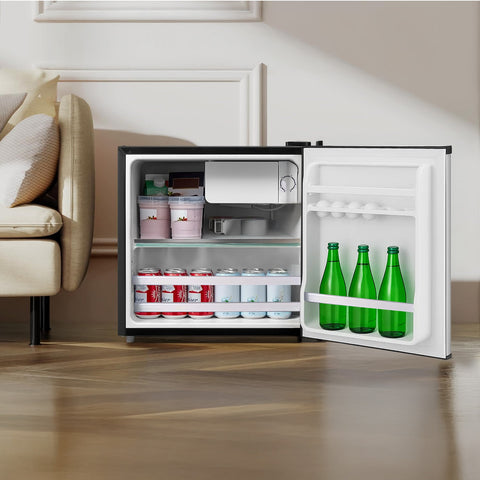 Kompakter Mini-Kühlschrank für den Haushalt, leise und 12 kg schwer, ideal für Büro, Schlafzimmer und kleine Wohnungen
