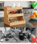 Vielseitiger Organizer aus Bambusholz – 9 Fächer mit stabilem Design