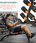 Multifunktionale, klappbare Trainingsbank 22-in-1 – Training für Bauch, Arme und Beine