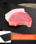 Auftautablett ohne Strom für Fleisch, Fisch und Gemüse, ohne Backofen