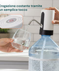 Elektrische USB-Wasserspenderpumpe für Wasserflaschen – kompatibel mit 5/8/20 l