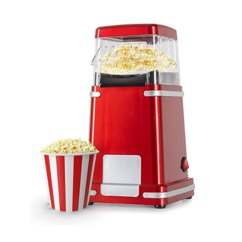 Popcornmaschine mit Heißluft 1200 W – Kompakt und leistungsstark, in 3 Minuten fertig