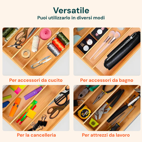 Kapsel- und Padhalter aus Bambus mit Glasplatte in verschiedenen Designs