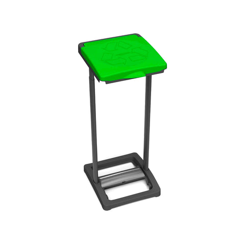 Einzelner Müllsackhalter für die getrennte Abfallsammlung 31,5x36x81cm