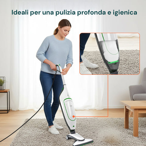 Kompatible VK200-Mikrofaserbeutel – 6 Stück passend für Vorwerk