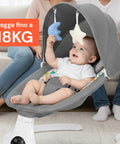 Multifunktionale Babywippe – Intelligente Schaukel mit Musik und Spielzeug