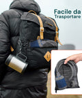 Tragbare Campingdusche 5200 mAh - 120 Min. Betriebszeit und USB-Ladefunktion