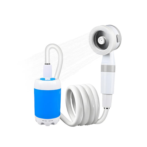 Tragbare Dusche 5200 mAh fürs Camping – 120 Min. Laufzeit und USB-Aufladung